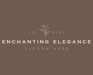 Elegant Luxe Bouquet logo design