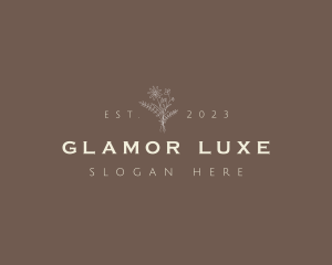 Elegant Luxe Bouquet logo design