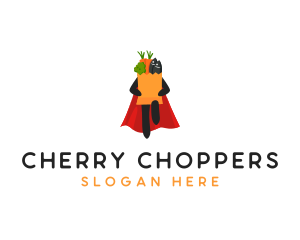 Grocery Hero Cape  logo design