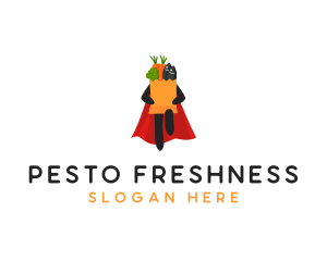 Grocery Hero Cape  logo design