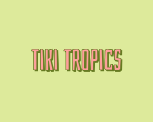 Tropical Island Pub logo design