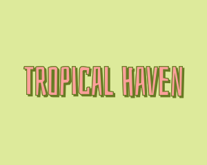 Tropical Island Pub logo design