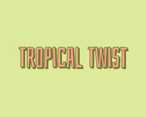 Tropical Island Pub logo design