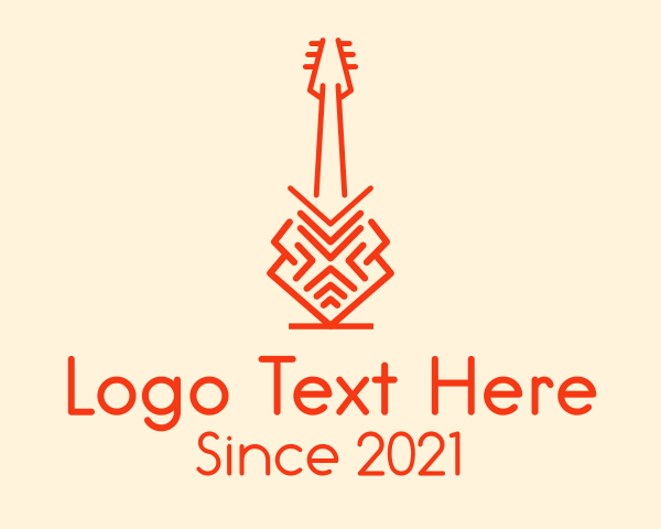 Music Instrument logo example 4