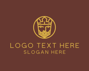 Gold King Crown Logo