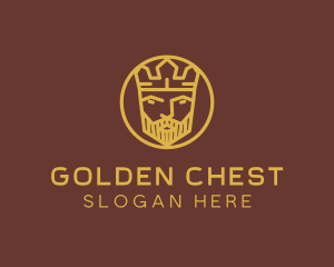 Gold King Crown logo design