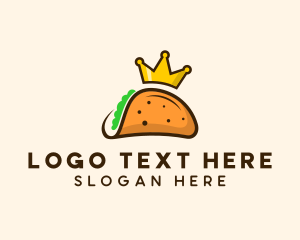 Mexican Taco King Crown logo