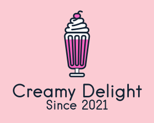 Sundae Dessert Bar logo design