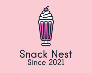 Sundae Dessert Bar logo design