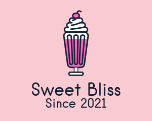 Sundae Dessert Bar logo design