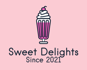 Sundae Dessert Bar logo design