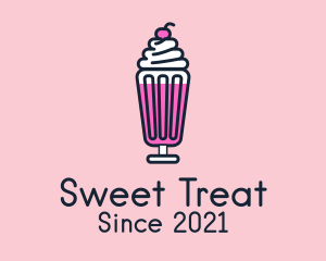 Sundae Dessert Bar logo design