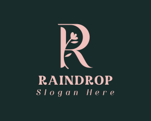 Fragrance Boutique Letter R logo design