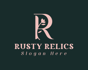 Fragrance Boutique Letter R logo design