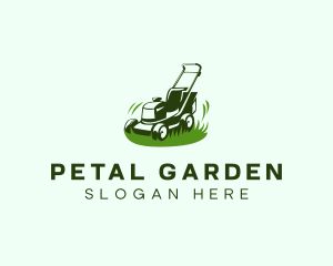 Backyard Lawn Mower logo design