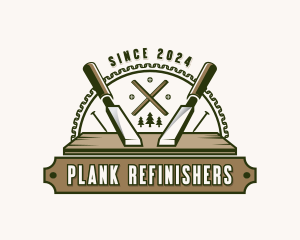 Industrial Wood Chisel logo design