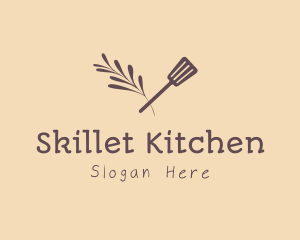 Vegan Spatula Kitchen logo design