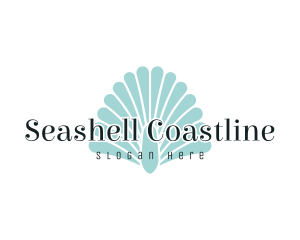 Seashell Clam Wordmark  logo design