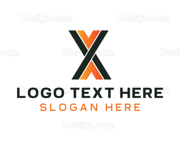 Modern Generic Letter X Logo