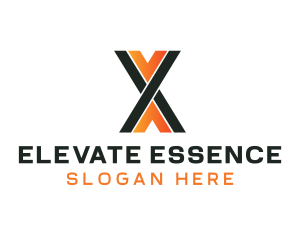 Modern Generic Letter X logo