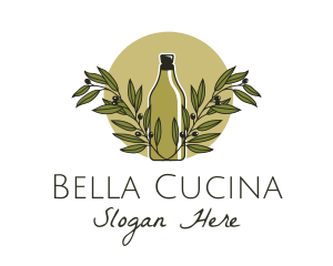 Olive Oil Bottle logo