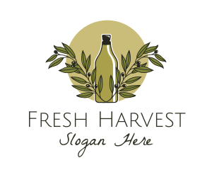 Olive Oil Bottle logo