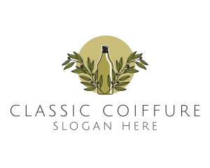 Olive Oil Bottle logo design