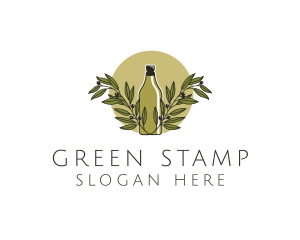 Olive Oil Bottle logo design