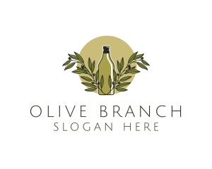 Olive Oil Bottle logo