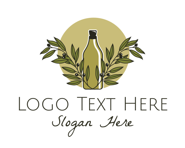 Green Olive logo example 2