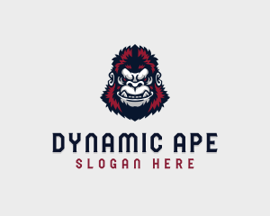  Gorilla Ape Monkey logo design