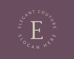 Elegant Luxury Brand logo design