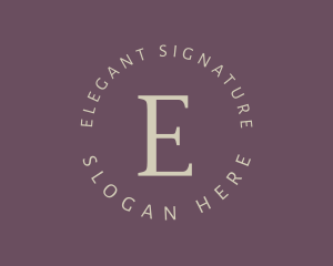 Elegant Luxury Brand logo design