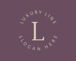 Elegant Luxury Brand logo design