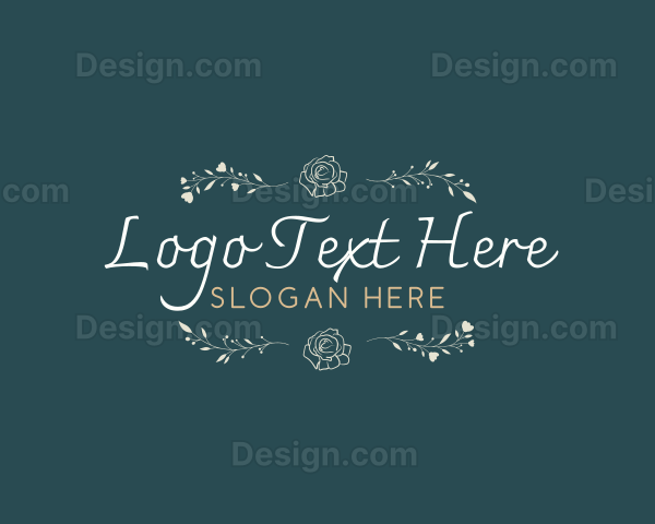 Elegant Minimal Craft Logo