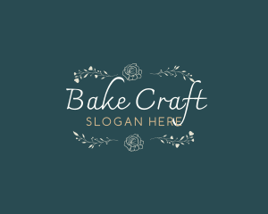 Elegant Minimal Craft logo design