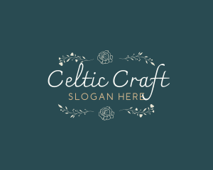 Elegant Minimal Craft logo design