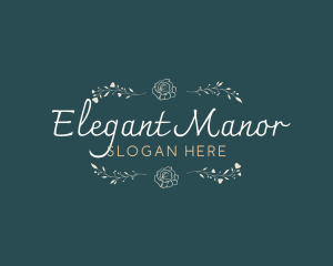 Elegant Minimal Craft logo design