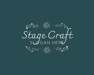 Elegant Minimal Craft logo design