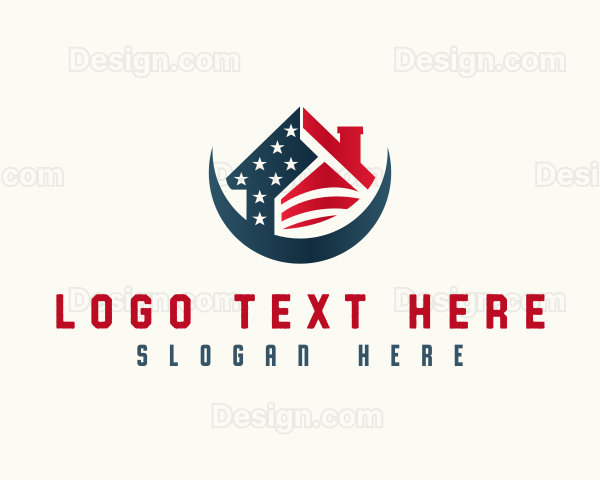 Patriotic Veteran Housing Logo