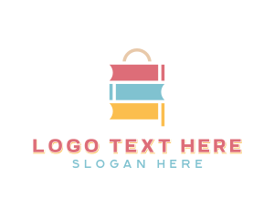 Book Shopping Retail Logo
