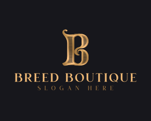 Boutique Artisan Letter B logo design