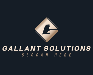 Industrial Iron Steel logo design