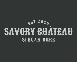 Western Restaurant Business logo design