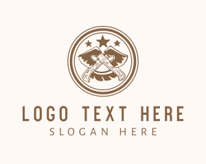 Axe Wood Logging logo