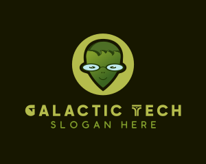 Geek Alien Gamer  logo