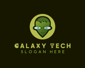 Geek Alien Gamer  logo