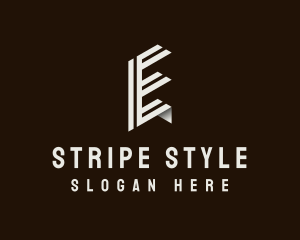 Business Stripe Initial logo design