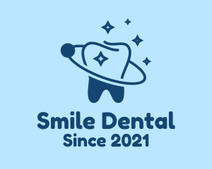 Blue Dental Planet  logo design