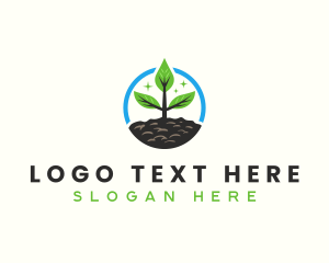 Tree Planting Agricultural Farm logo